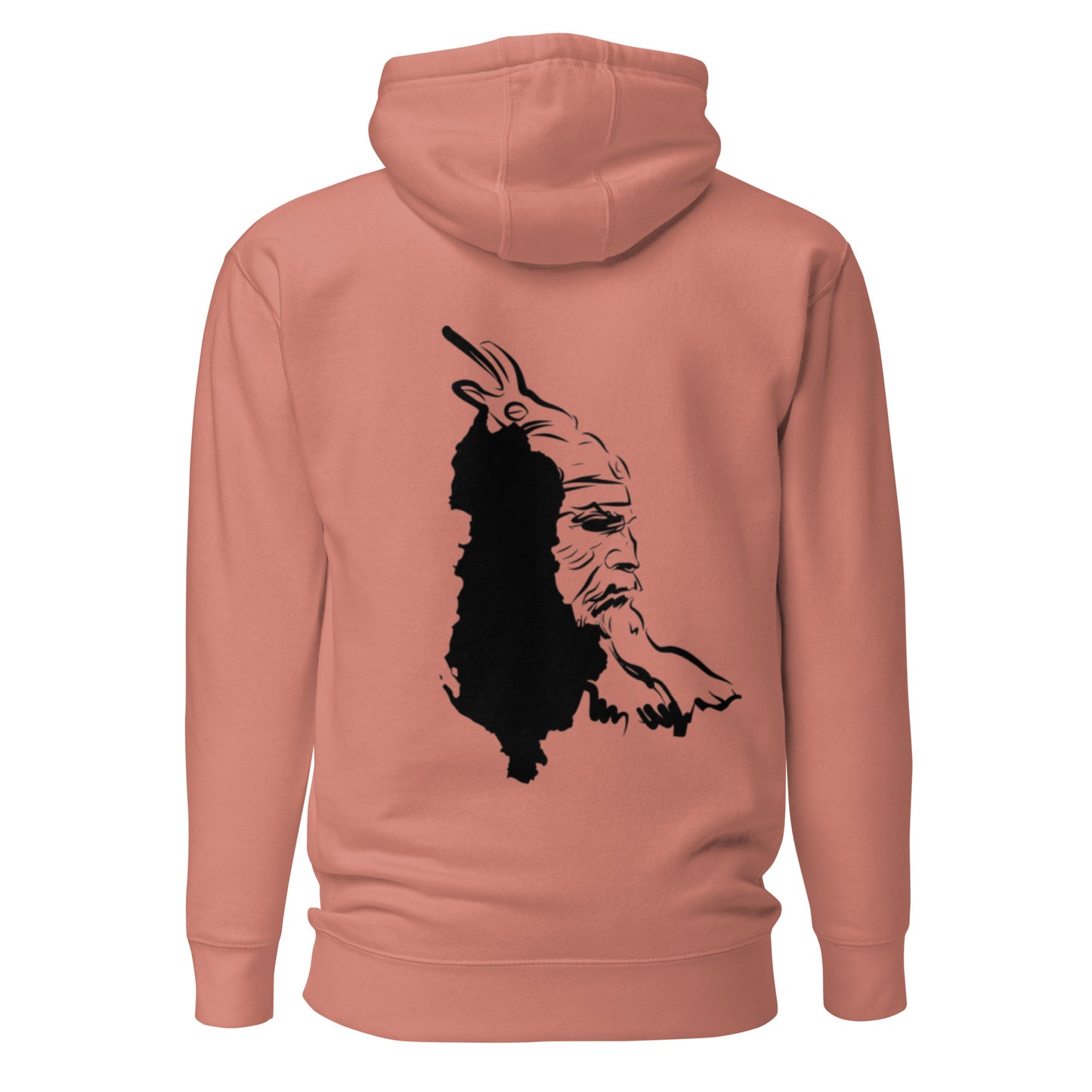Skënderbac classic Hoodie | Logo Schwarz