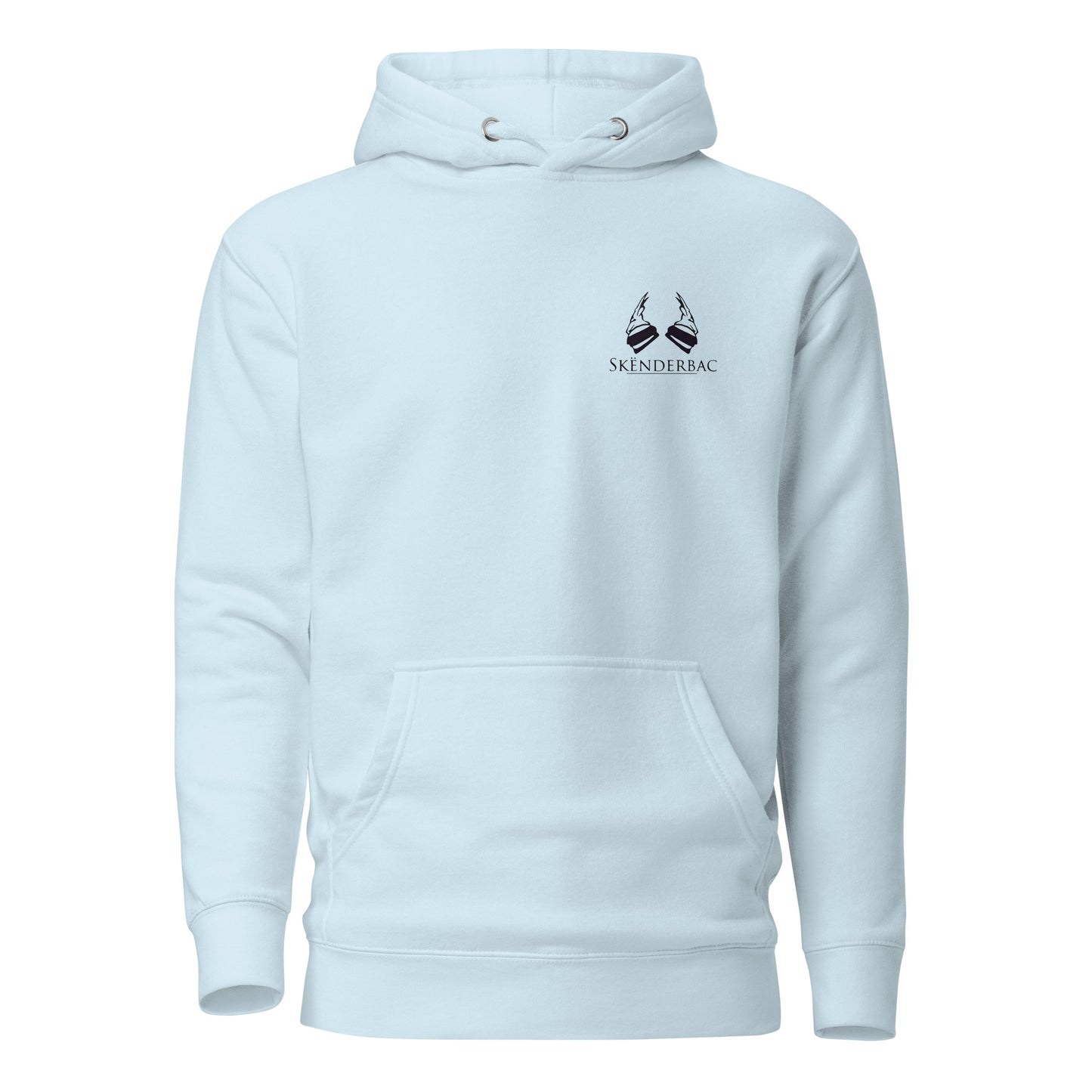 Skënderbac classic Hoodie | Logo Schwarz