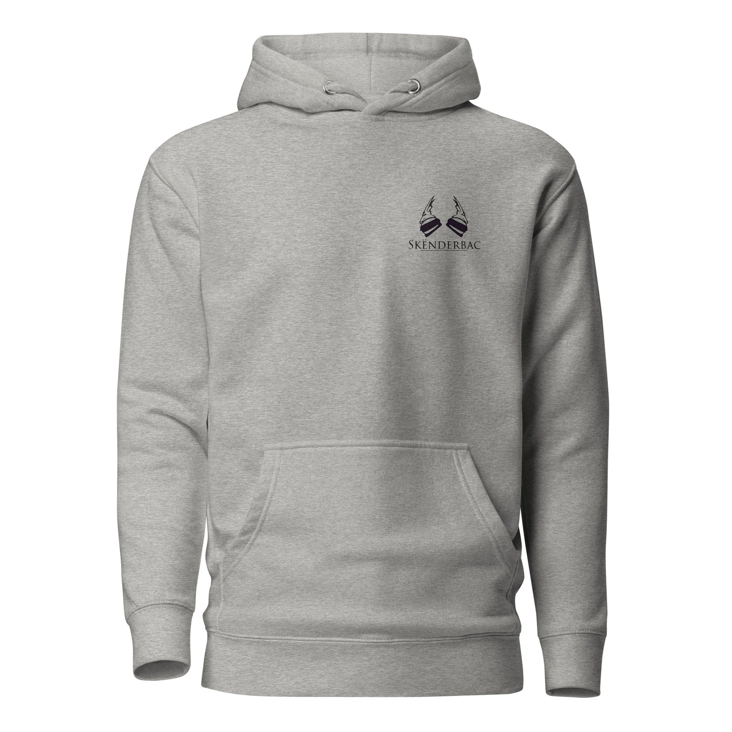 Skënderbac classic Hoodie | Logo Schwarz